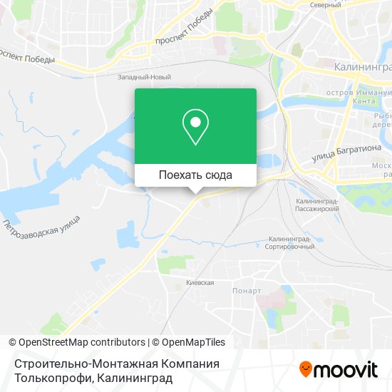 Карта Строительно-Монтажная Компания Толькопрофи