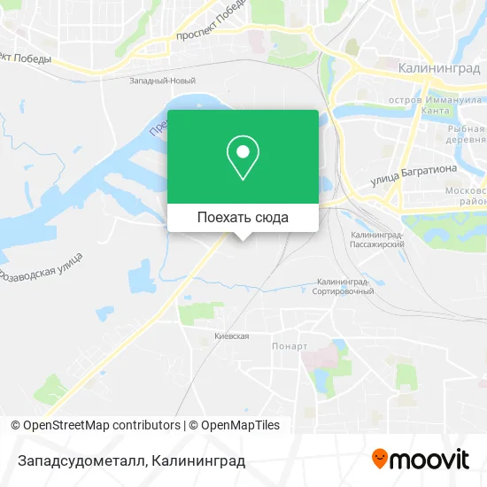Карта Западсудометалл