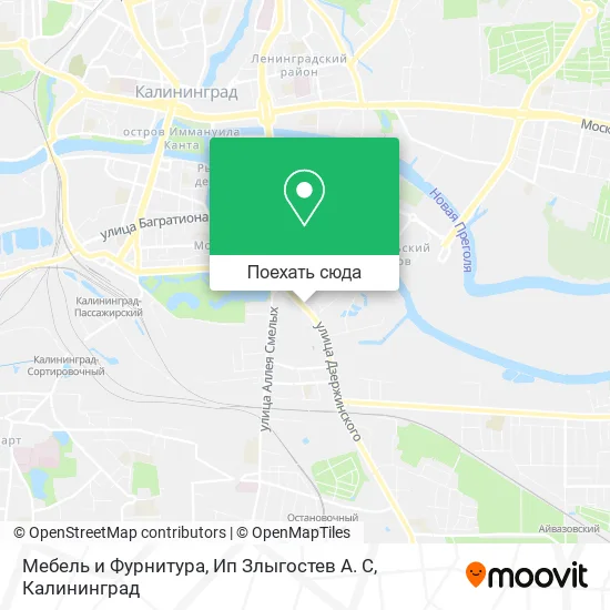 Карта Мебель и Фурнитура, Ип Злыгостев А. С