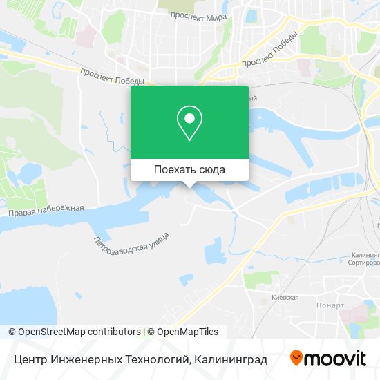 Карта Центр Инженерных Технологий