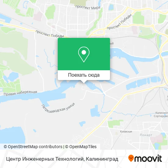 Карта Центр Инженерных Технологий