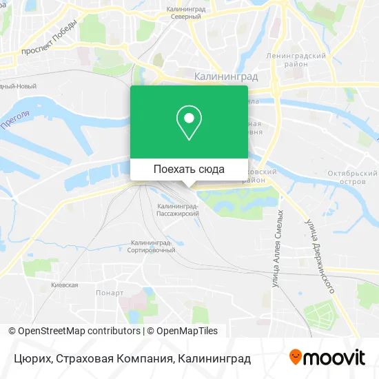 Карта Цюрих, Страховая Компания