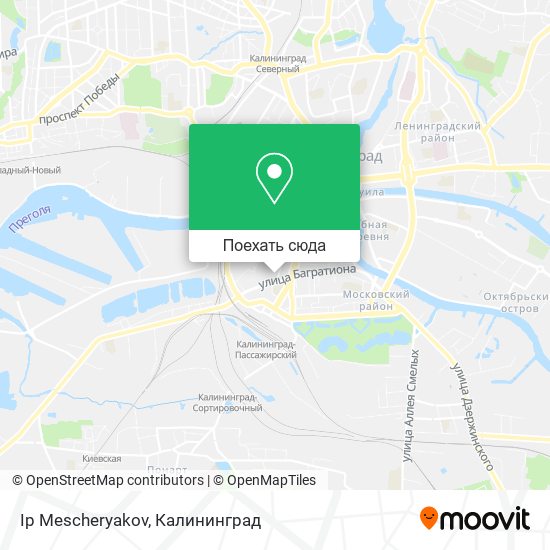 Карта Ip Mescheryakov