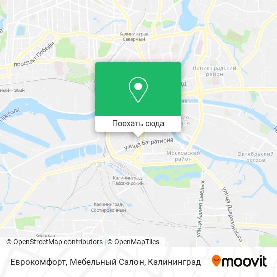 Карта Еврокомфорт, Мебельный Салон