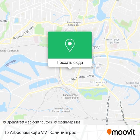 Карта Ip Arbachauskajte V.V.