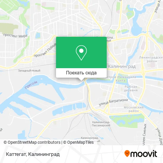 Карта Каттегат