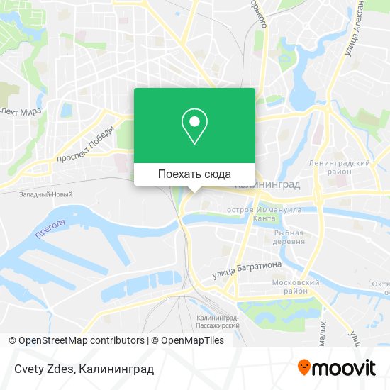Карта Cvety Zdes