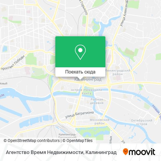 Карта Агентство Время Недвижимости
