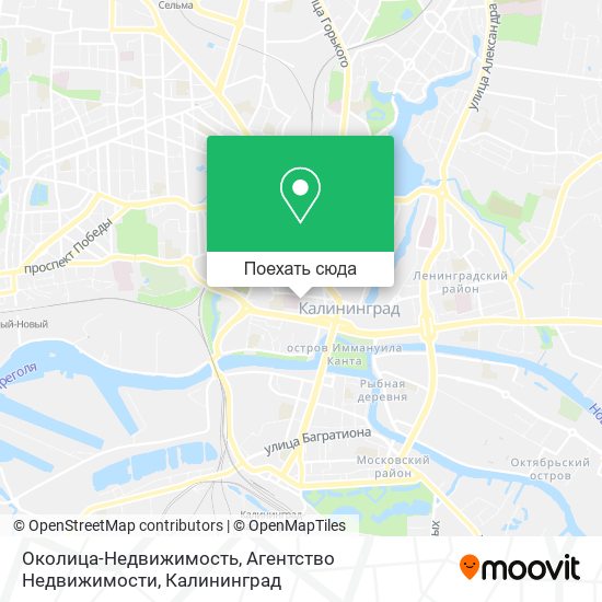 Карта Околица-Недвижимость, Агентство Недвижимости
