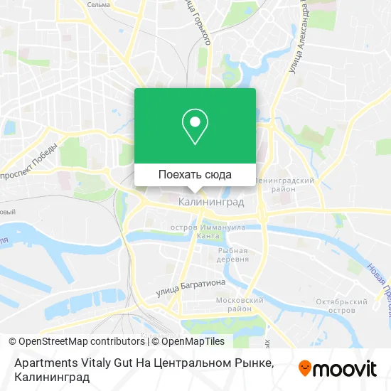 Карта Apartments Vitaly Gut На Центральном Рынке