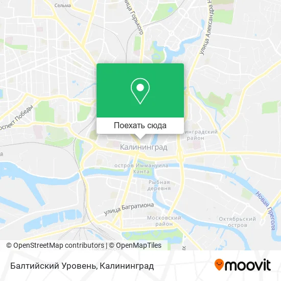 Карта Балтийский Уровень