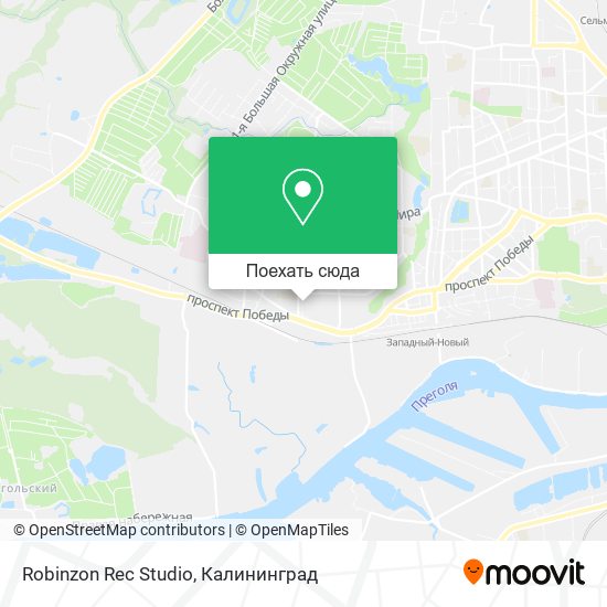 Карта Robinzon Rec Studio