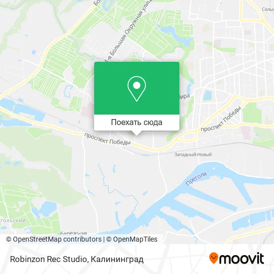 Карта Robinzon Rec Studio