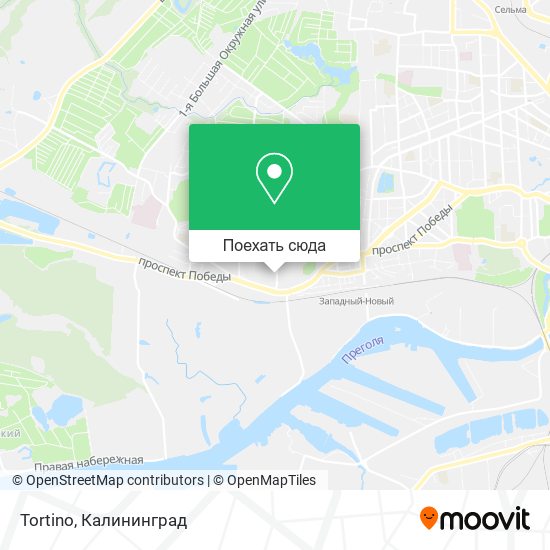 Карта Tortino