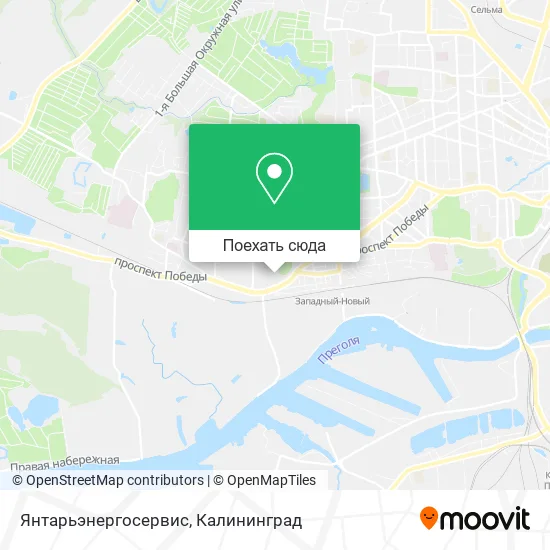Карта Янтарьэнергосервис