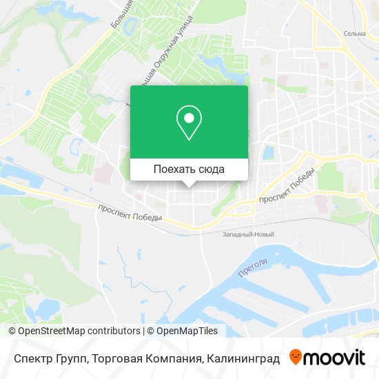 Карта Спектр Групп, Торговая Компания