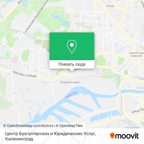 Карта Центр Бухгалтерских и Юридических Услуг