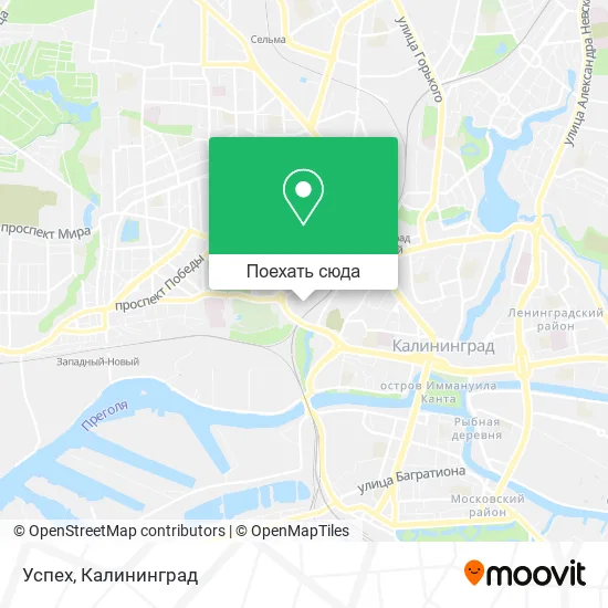 Карта Успех