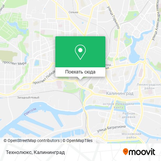 Карта Технолюкс