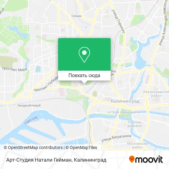 Карта Арт-Студия Натали Гейман