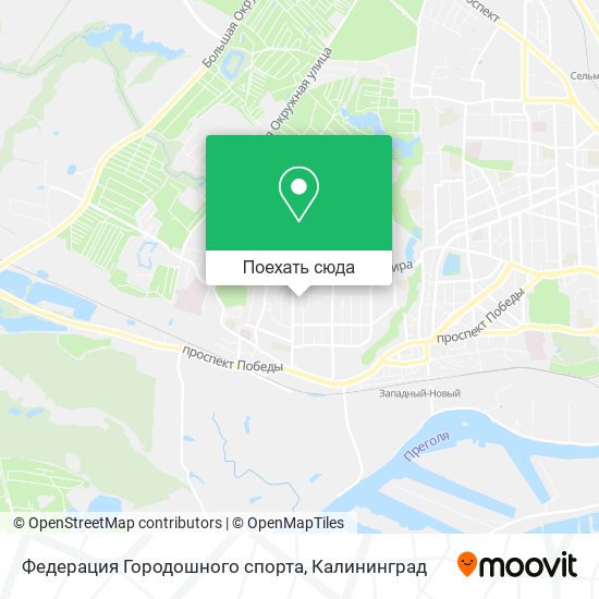 Карта Федерация Городошного спорта