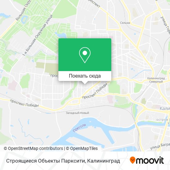 Карта Строящиеся Объекты Парксити