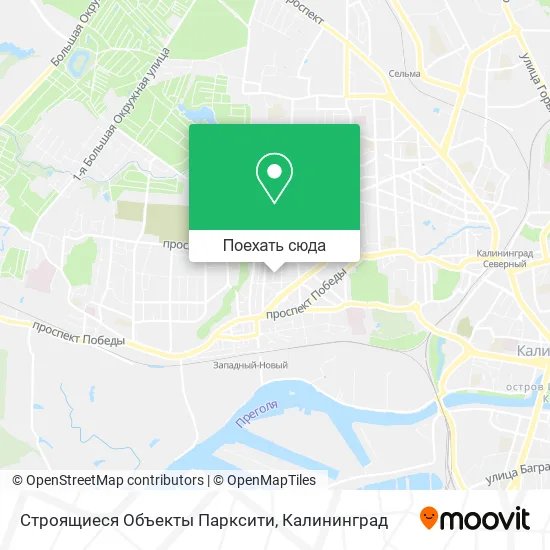 Карта Строящиеся Объекты Парксити