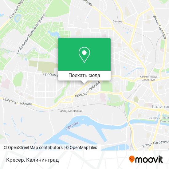 Карта Кресер