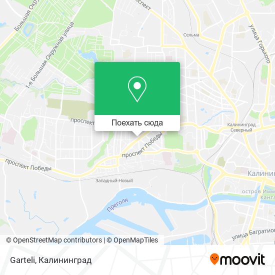 Карта Garteli