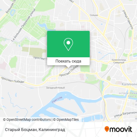 Карта Старый Боцман