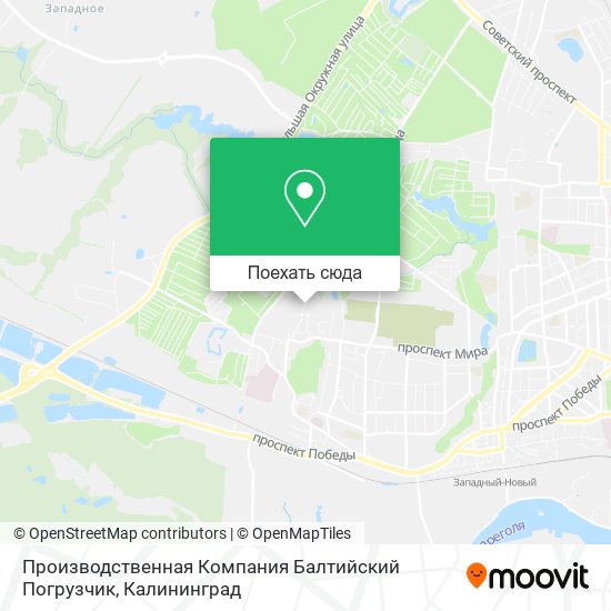 Карта Производственная Компания Балтийский Погрузчик