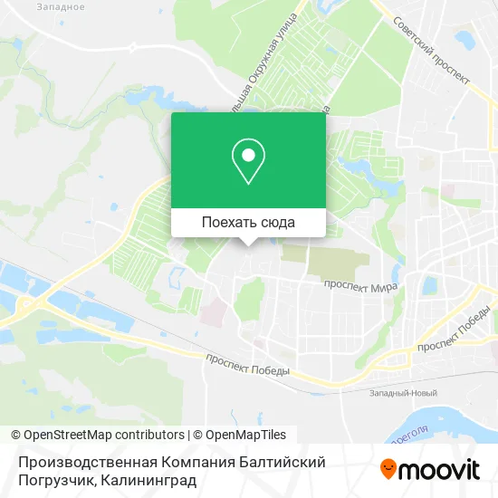 Карта Производственная Компания Балтийский Погрузчик