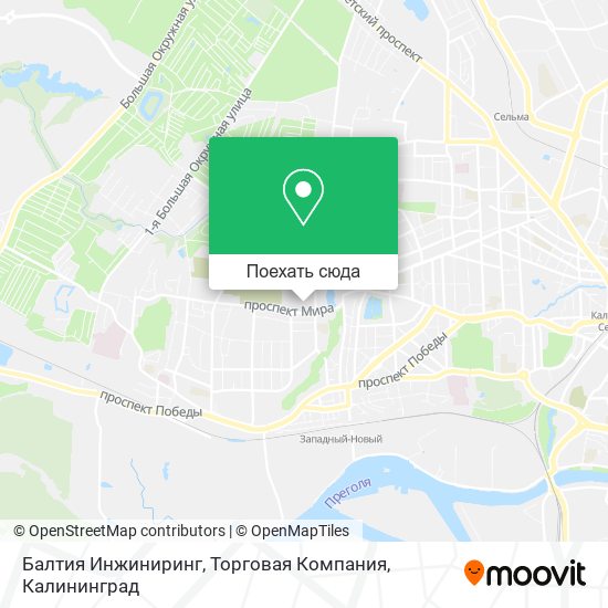 Карта Балтия Инжиниринг, Торговая Компания
