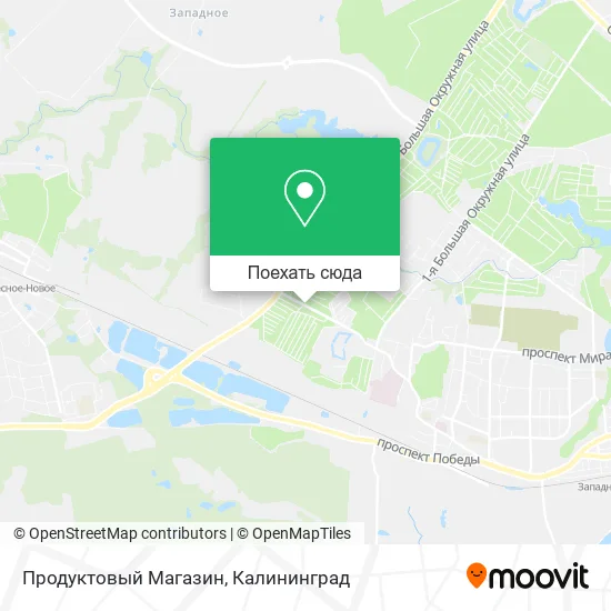 Карта Продуктовый Магазин
