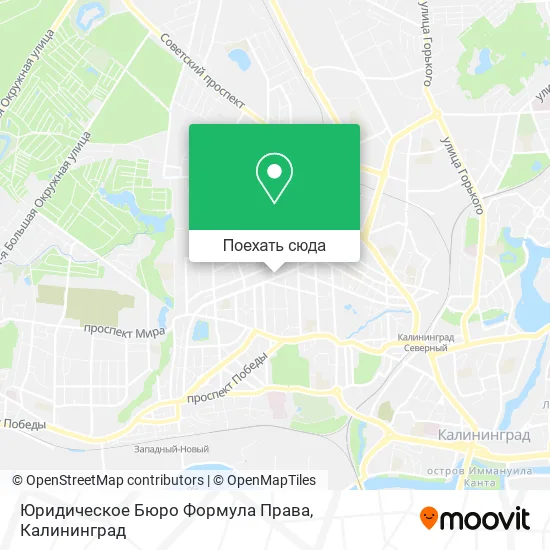 Карта Юридическое Бюро Формула Права