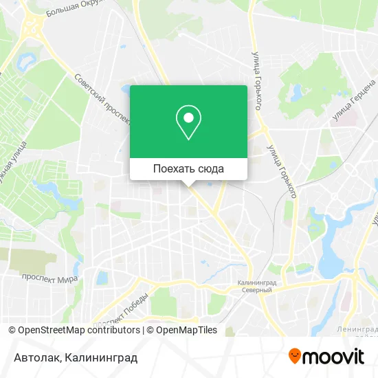 Карта Автолак