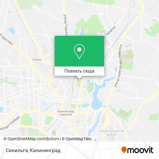 Карта Синильга