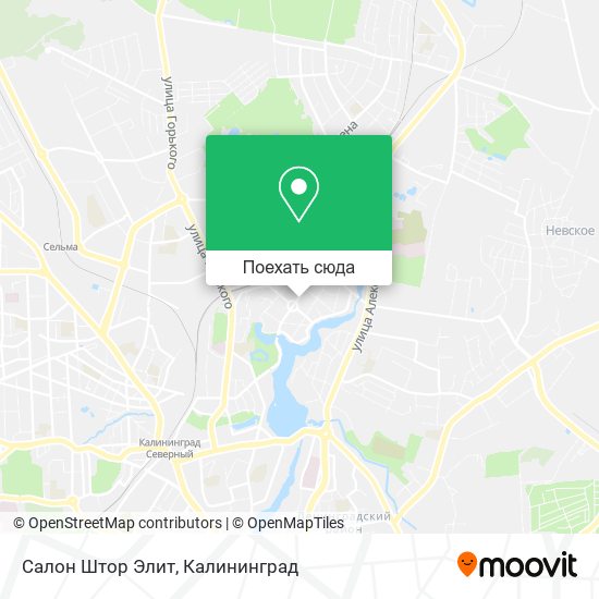 Карта Салон Штор Элит