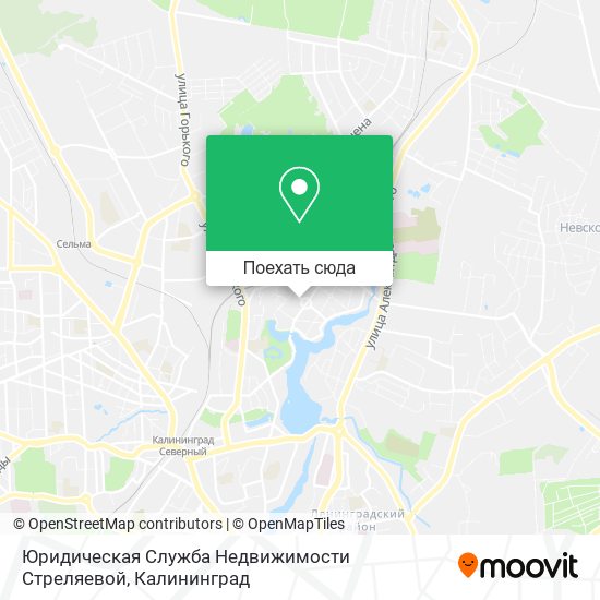 Карта Юридическая Служба Недвижимости Стреляевой