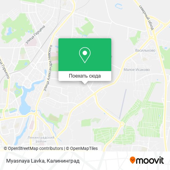 Карта Myasnaya Lavka