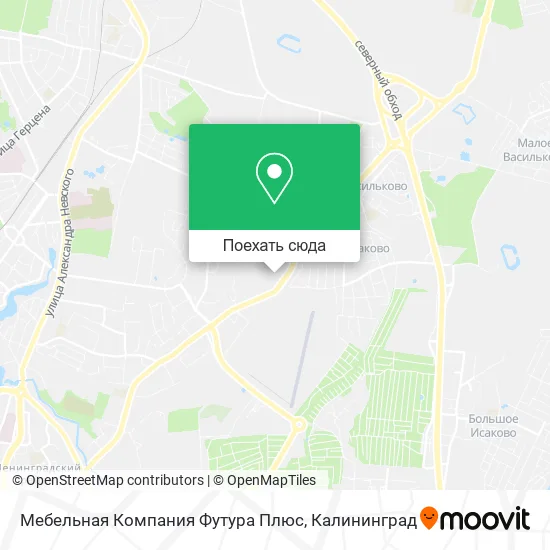 Карта Мебельная Компания Футура Плюс
