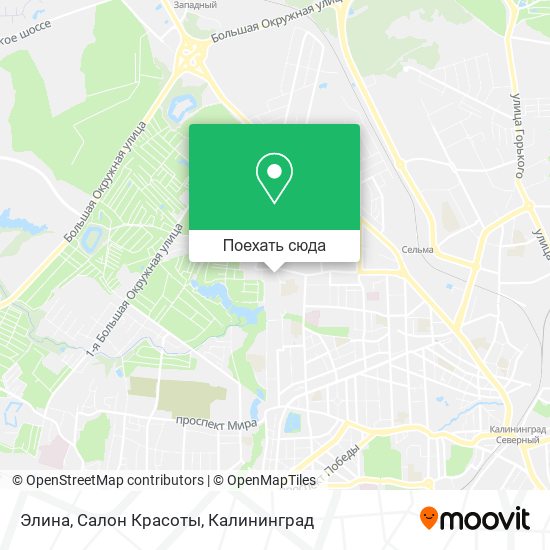 Карта Элина, Салон Красоты
