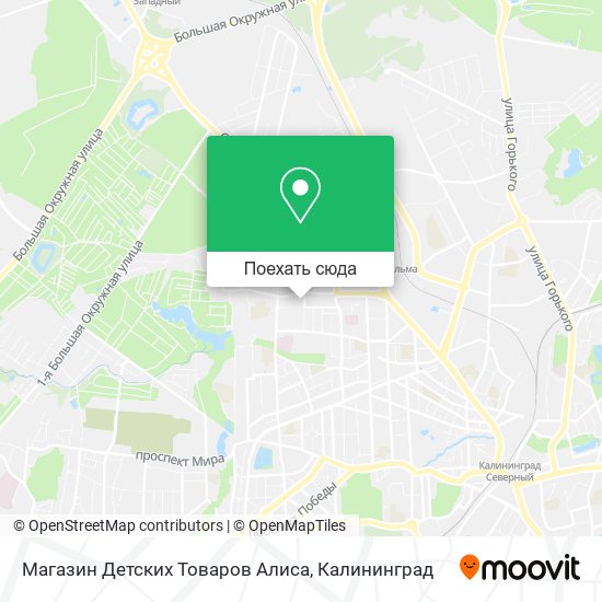 Карта Магазин Детских Товаров Алиса