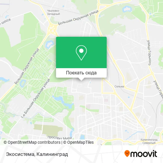 Карта Экосистема