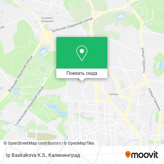 Карта Ip Baskakova K.S.