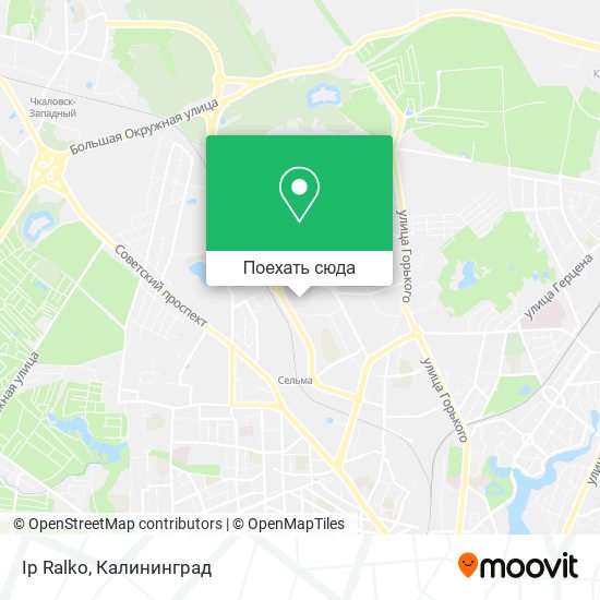 Карта Ip Ralko