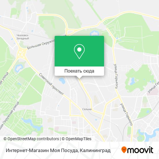 Карта Интернет-Магазин Моя Посуда