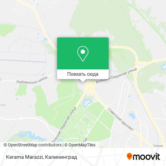 Карта Kerama Marazzi