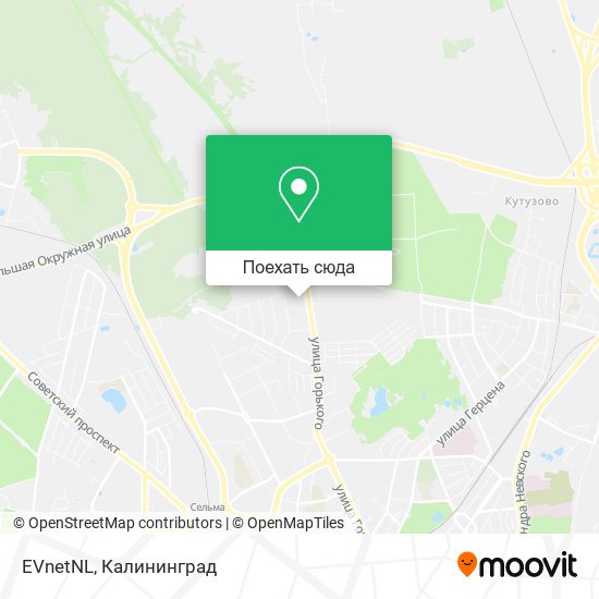 Карта EVnetNL