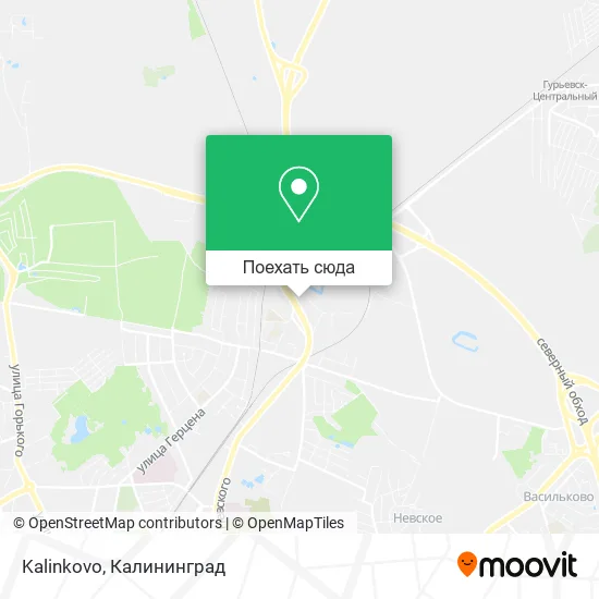 Карта Kalinkovo